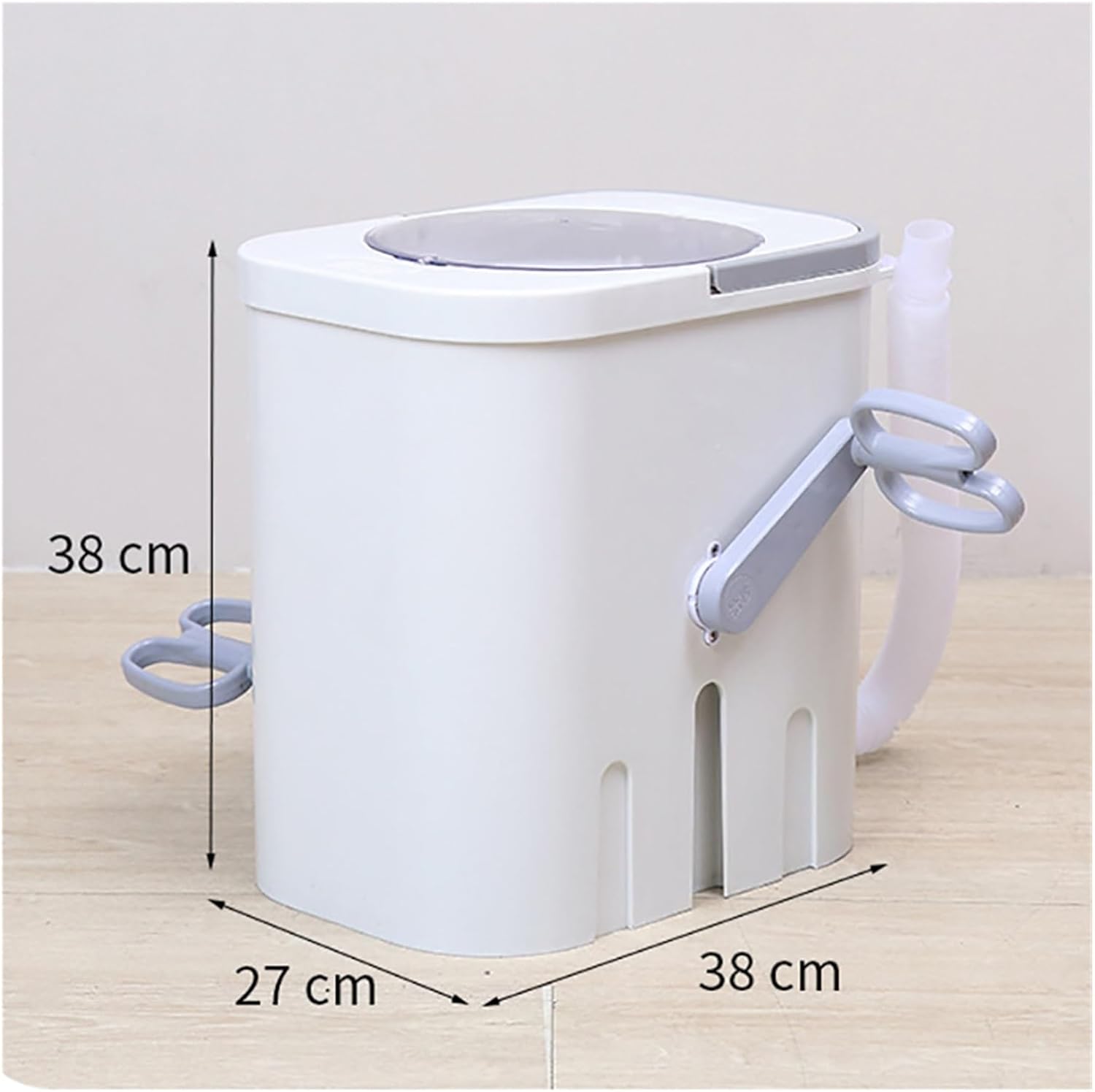 Manual Washing Machine Electricity-Free Student Dormitory God Hand Crank Foot Pedalsmall Household Clothes Socks Washing Machine