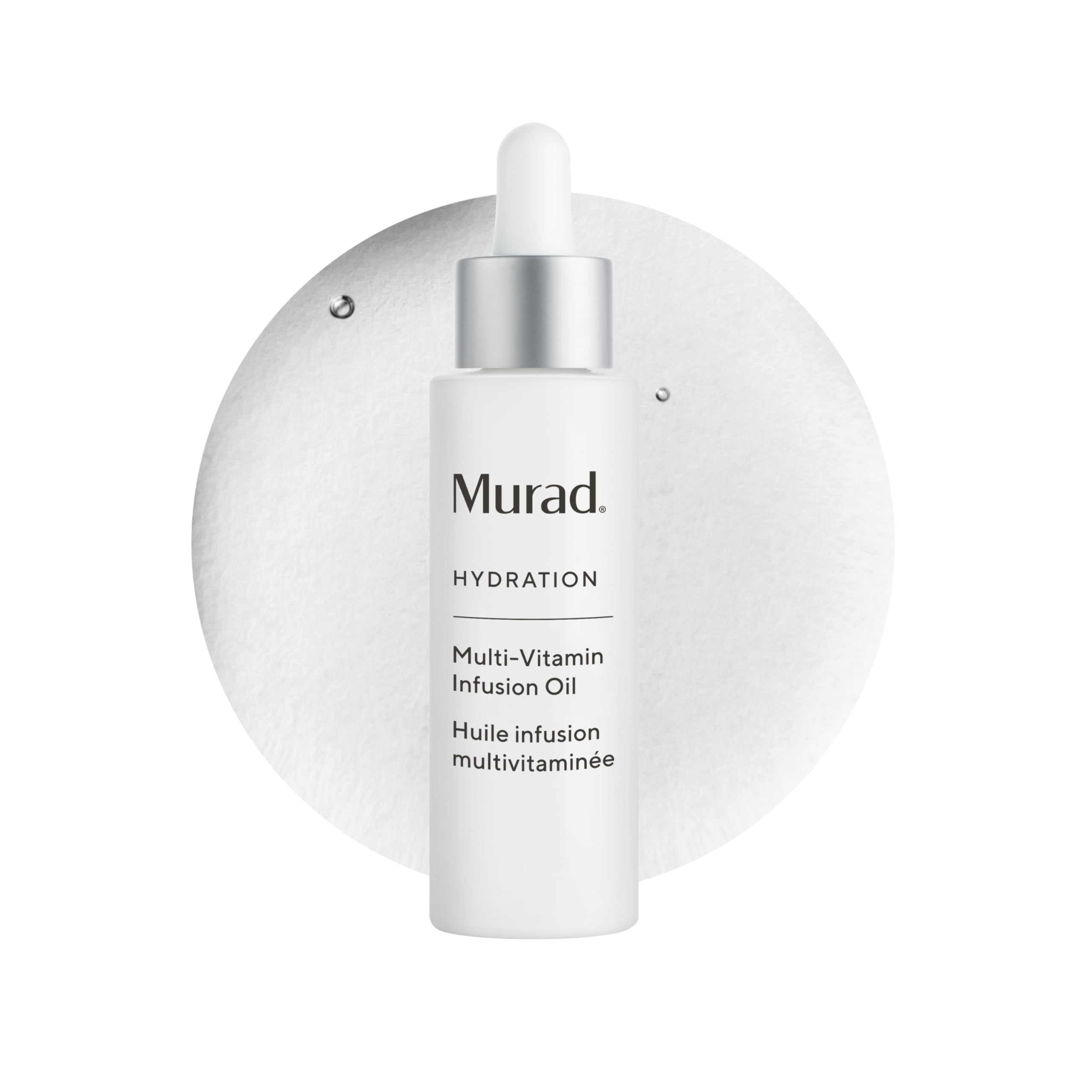 Murad Multi-Vitamin Infusion Facial Oil - Absorbs Quickly and Moisturizes with Vitamins A-F - Hydration Anti-Aging Skin Treatment Backed by Science, 1.0 Oz