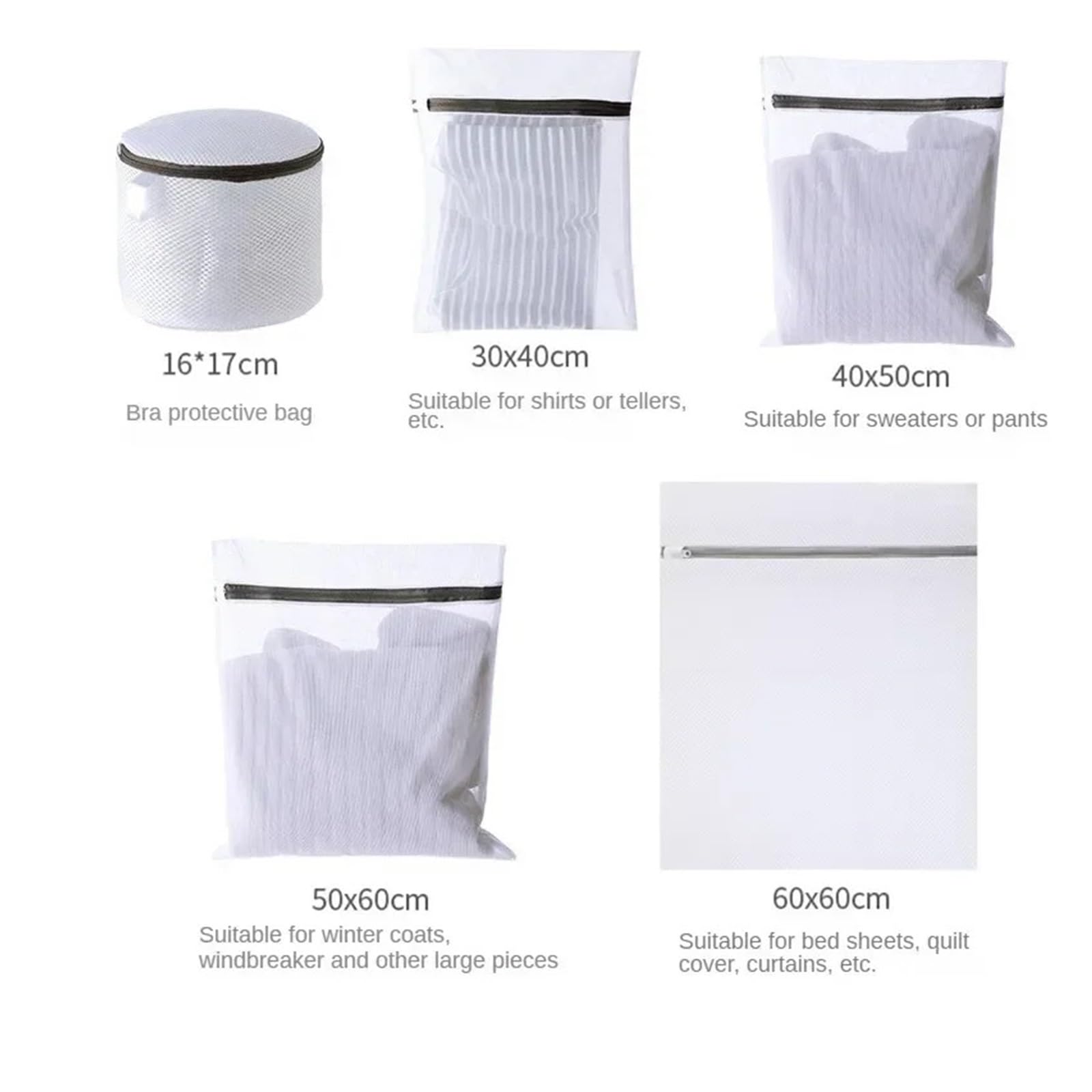 Ropa Interior, Almacenamiento De Zapatos, Cubierta For Máquina De Lavado, Ropa Blanca, Duradera, Bolsa De Lavandería Grande, Organizador De Malla, Calcetines De Sujetador Sucio