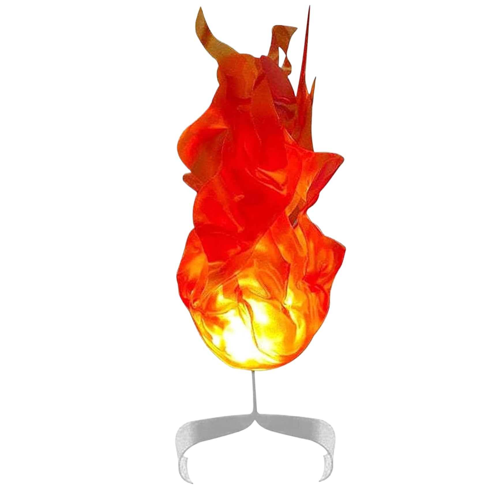Sunaomni Red Fake Fire Halloween Realistic Illuminated Fireball Artificial Fake Fire Floating Props No Flame For Home Halloween Party Cosplay Playing Decorations Fake Flame Fire Prop Fireball Artificial Fire