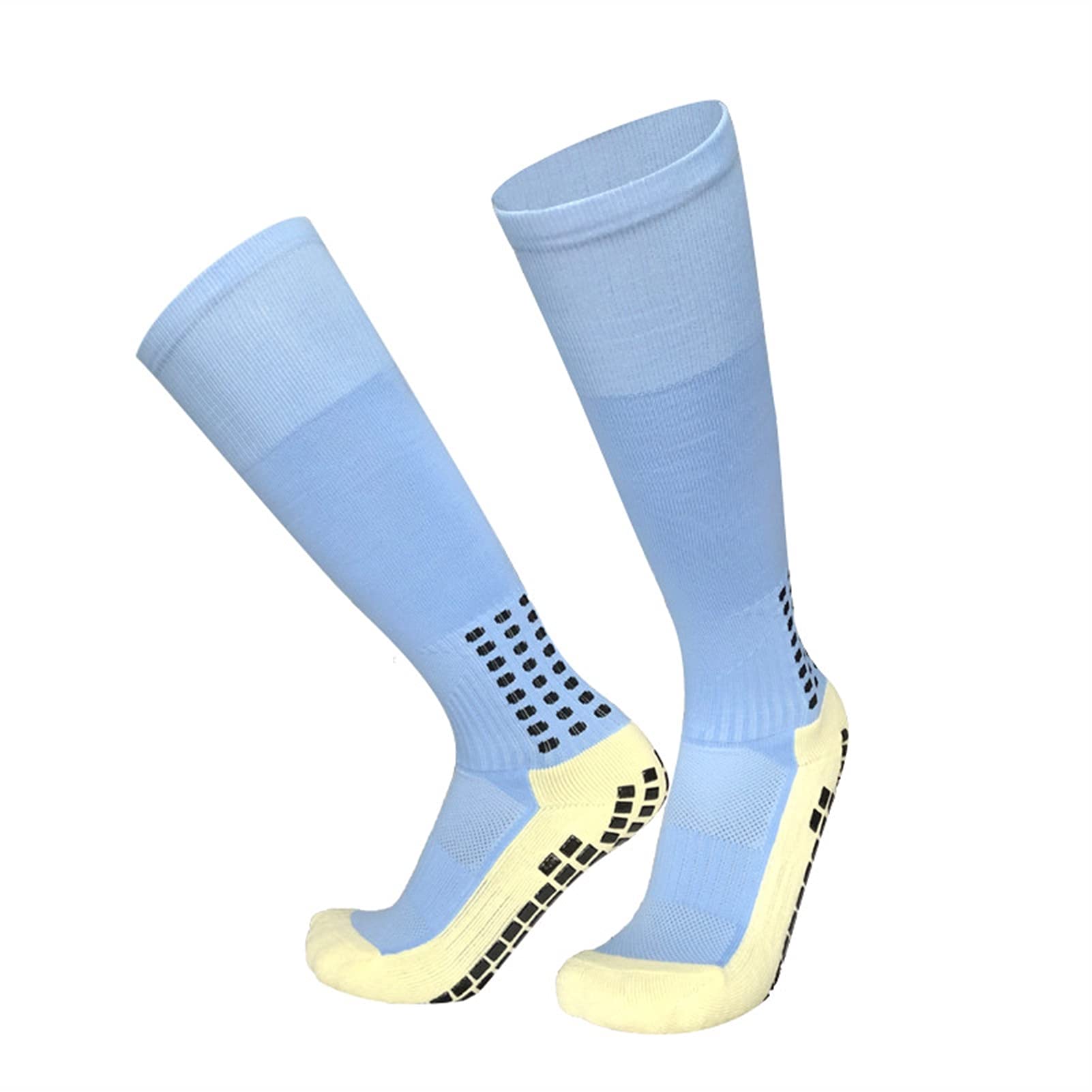 Calzini da Calcio Antiscivolo Uomo Asciugamani in Gomma Asciugamano Blocco Fondo Lungo Calzini di Football Americano da Uomo di Alta qualità Donne da Donna Calze di Rugby Calzini Sportivi