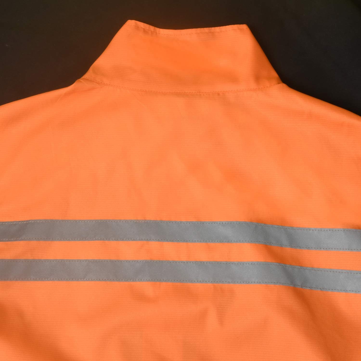 bpbtti Chaleco de ciclismo de alta visibilidad para hombre, sin mangas, resistente al viento y reflectante