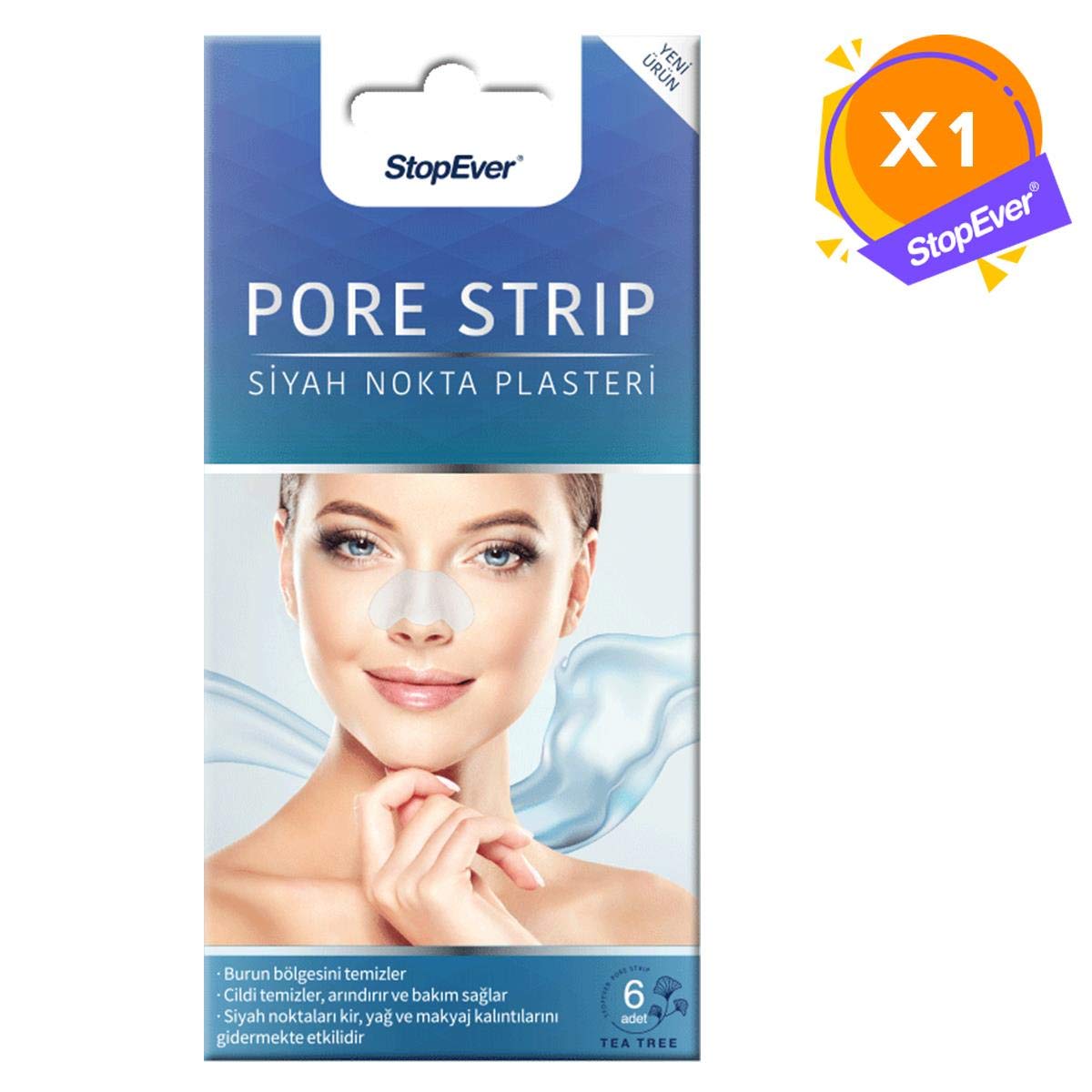 Stopever Pore Strip Siyah Nokta Burun Plasteri