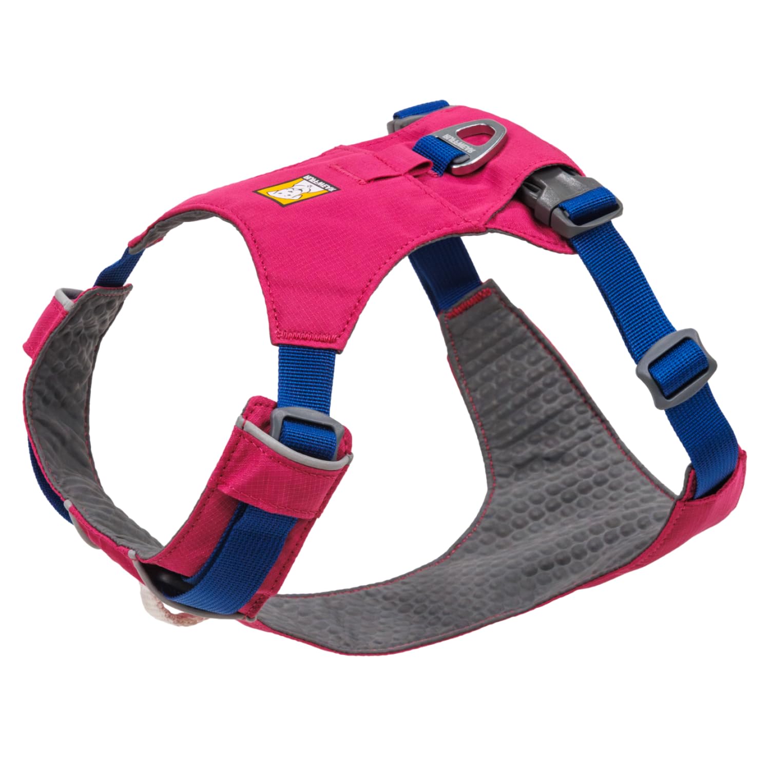 Hi & Light Dog Chest Harness, Alpenglow Pink, Medium | Lightweight, Minimalist, Low-Profi…