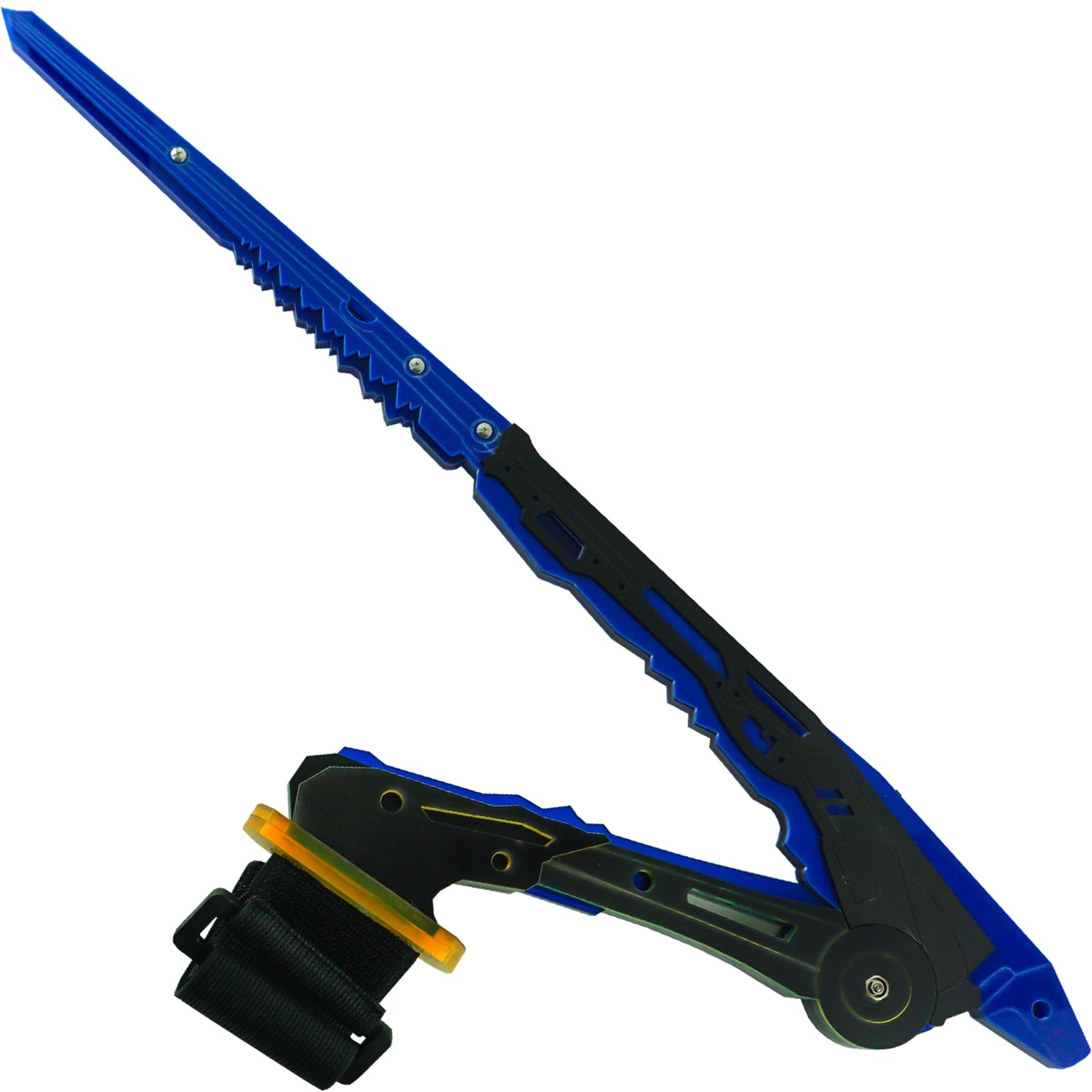 MILRCH Punk arm, Rechargeable LED Lights, Perfect gaming experience, A Must-Have For Any punk Enthusiast: Blue