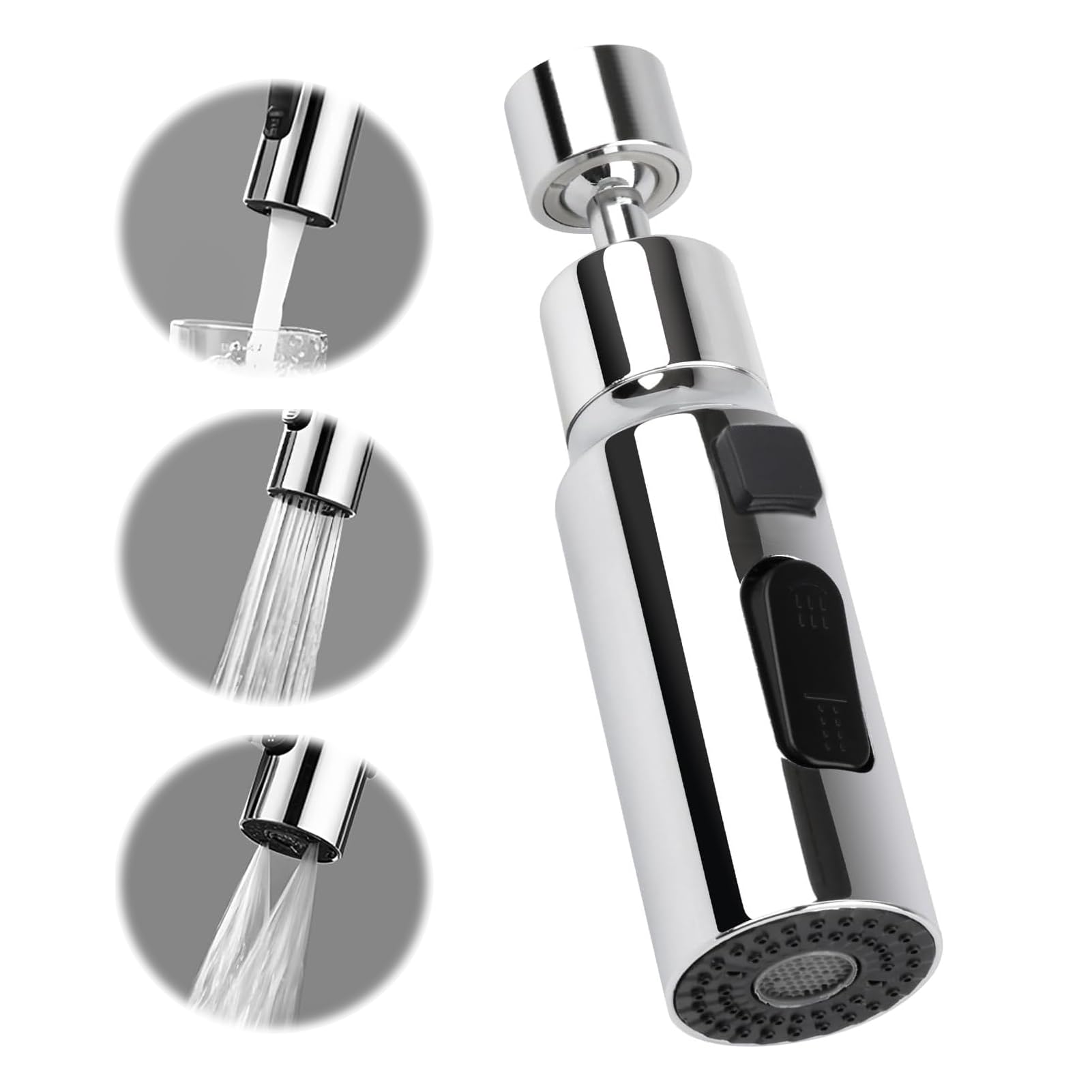 3 Function Kitchen Tap Spray Head Attachment for Sink