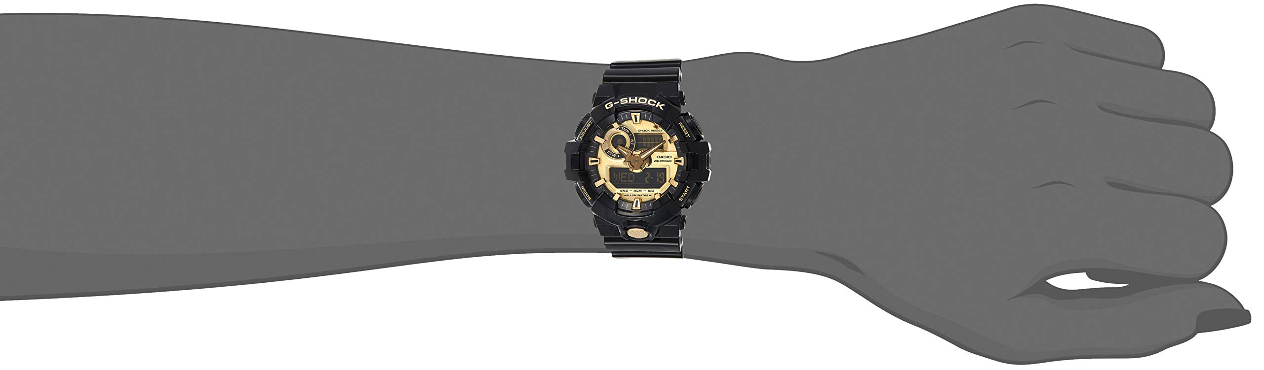 Amazon.com: Casio Men's 'G Shock' Quartz Resin Casual Watch, Color
