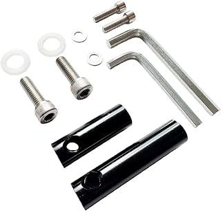 V5 scooter steering damper bracket Mounting Bracket Kit,V5 Electric Scooter Shock Absorber Scooter Steering Damper bracket electric scooter accessories damper mount (Black bracket)
