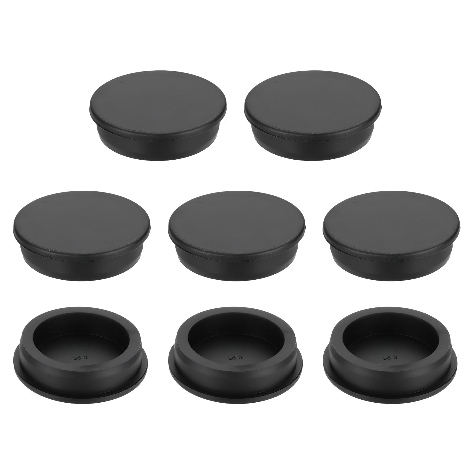 Bouchon en silicone haute température 56.3mm de type T pour protection thermique