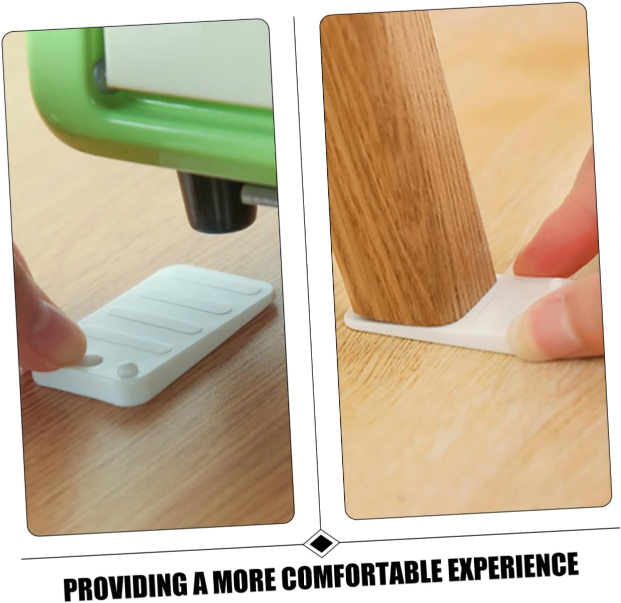 12pcs Multi-Functional Furniture Leveler Shim Height Pads for Cabinets Door Stops and Gap Fillers Lightweight and Easy to Use for Home Improvement
