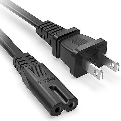 Cable de alimentación de CA de 6.6 pies de repuesto para sillas reclinables eléctricas o elevadoras Okin, Limoss, Pride, Lazboy, Berkline y más