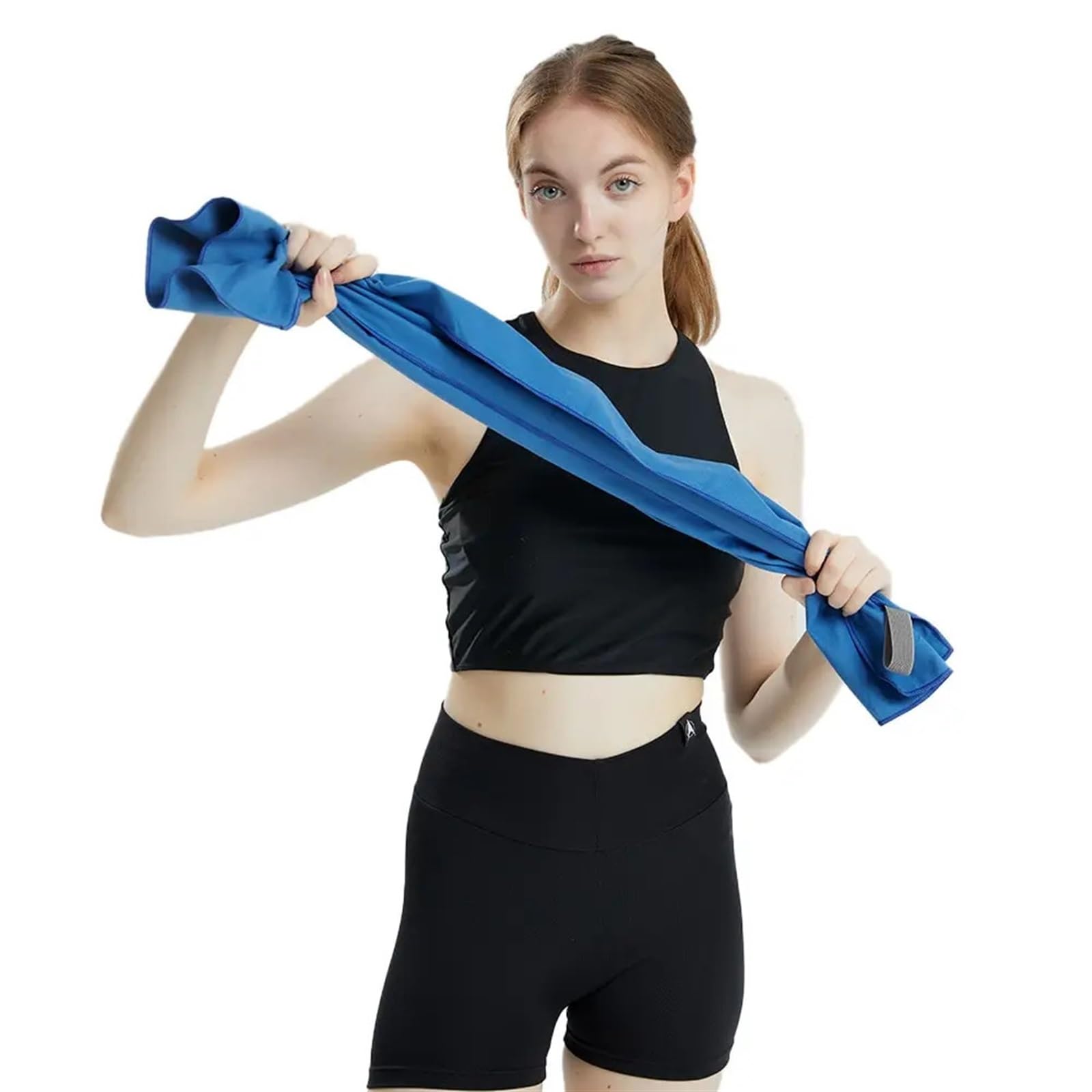 Toalla de microfibra Toalla de secado rápido Toalla de viaje Toalla deportiva Toalla de playa Toalla ligera suave a prueba de arena for nadar, Yoga, gimnasio para Playa, Piscina(Dark Blue OPP,80x160cm
