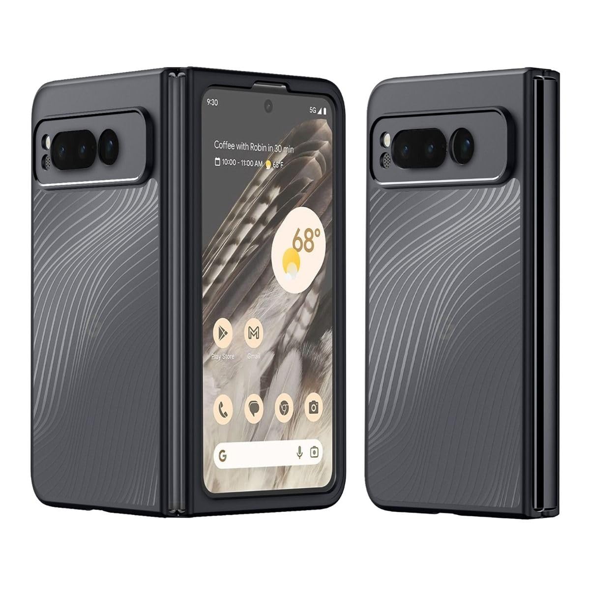 Careflection Premium Aimo Series Back Cover for Google Pixel Fold