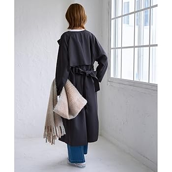 新品未使用ミルクティピンクベージュロペピクニックノーカラーロングガウンコート長袖 楽天市場】rope picnic コートの通販