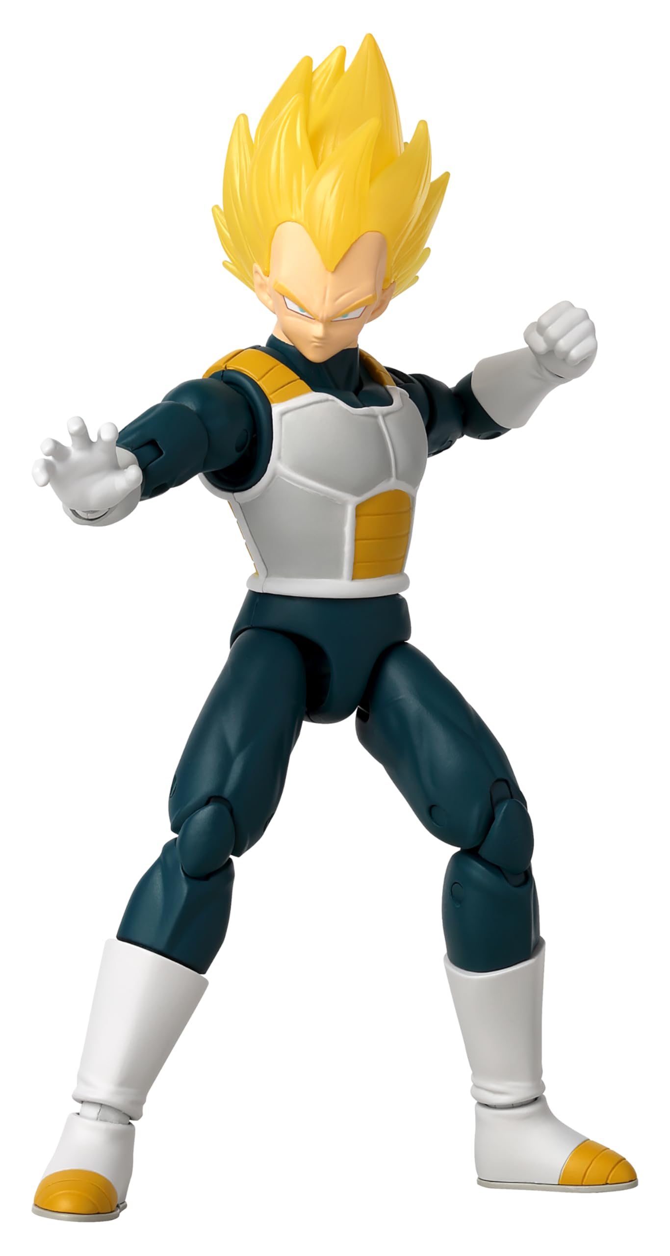 Bandai Dragon Stars Super Saiyan Vegeta Action Figure - Dragon Ball Super: Broly Movie - 17cm Articulated Anime Figure