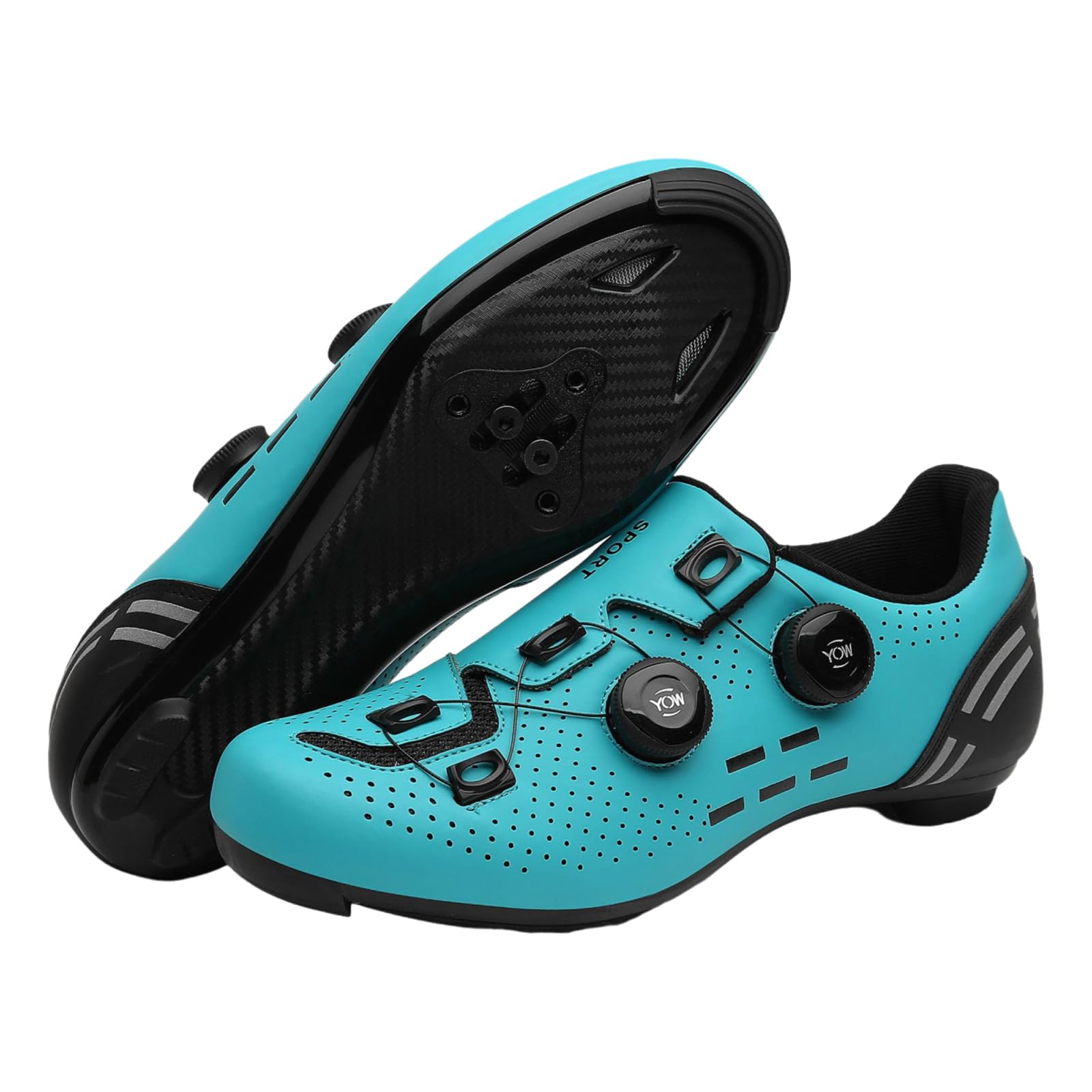Buty rowerowe, męskie buty kolarskie, buty kolarskie szosowe, męskie buty kolarskie, antypoślizgowe buty rowerowe, odblaskowe paski, oddychające, uniseks