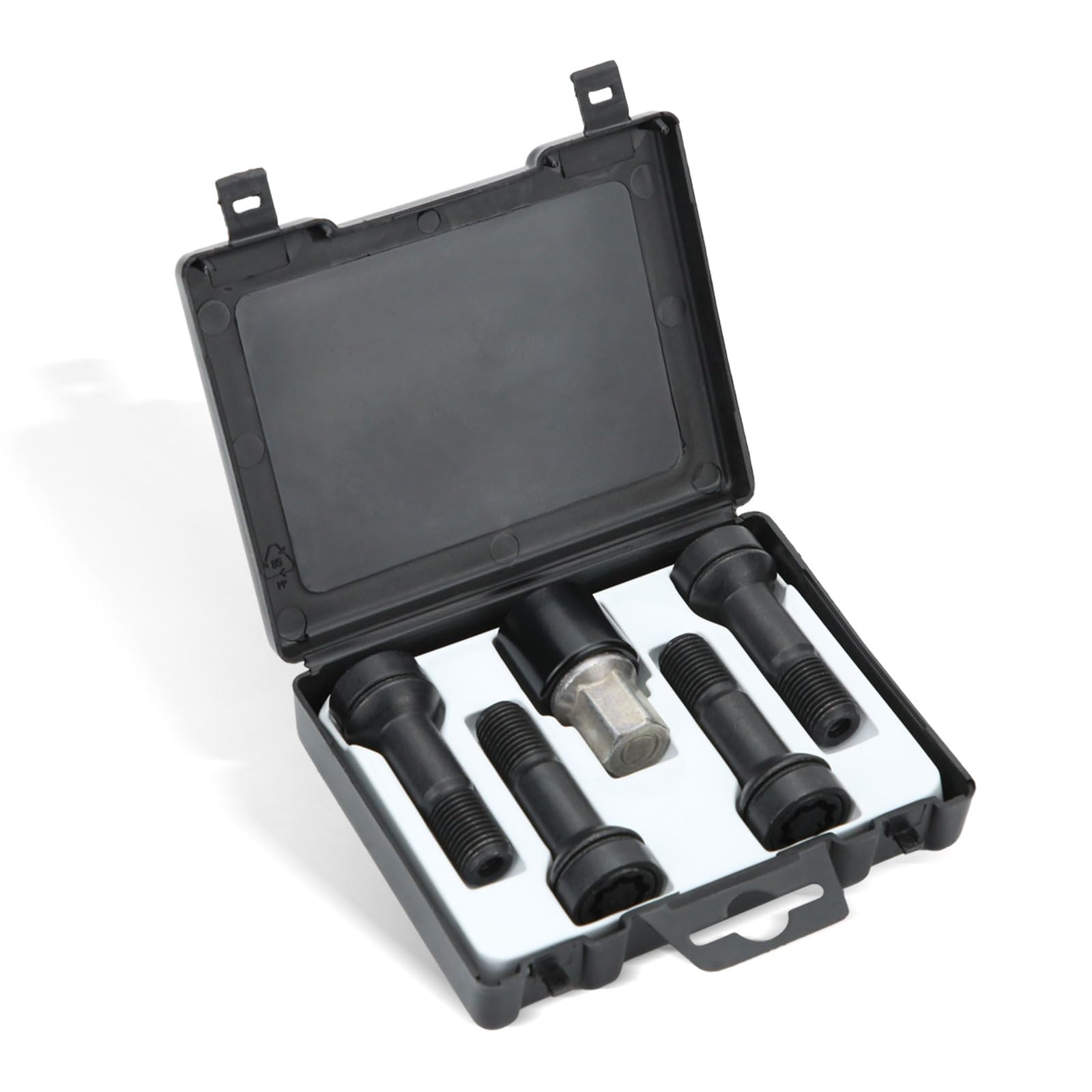 BINB ROAD 0019901707 A0019901707 Lockable Wheel Bolt Rim Locks M14 X 1.5 Compatible with Mercedes-Benz AMG C300 E300 E350 S450 GLC300 CLS450 | C43 C63 S GLC43 S63 S65