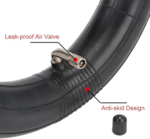 Miniatura 5 de MIMIRACLE Tubo interior 5075-6.1 para neumático trasero de 8.5 pulgadas 8 12 x2 compatible con Gotrax GXL V2 Hiboy S2 Pro Xiaomi M365 Pro 1S MI3