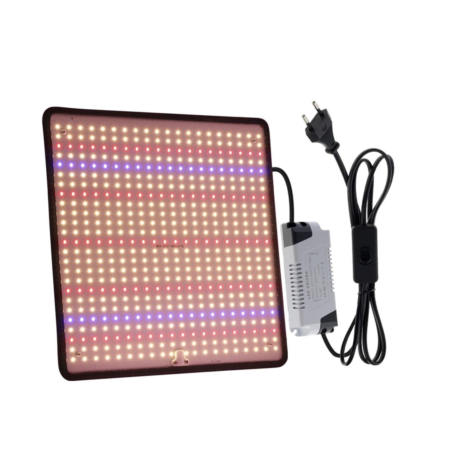 Lampada per Piante, Lampada a LED for la crescita a spettro completo, lampada fitosanitaria AC85-240V 40W for la crescita delle piante in tenda da coltivazione indoor(1pcs)
