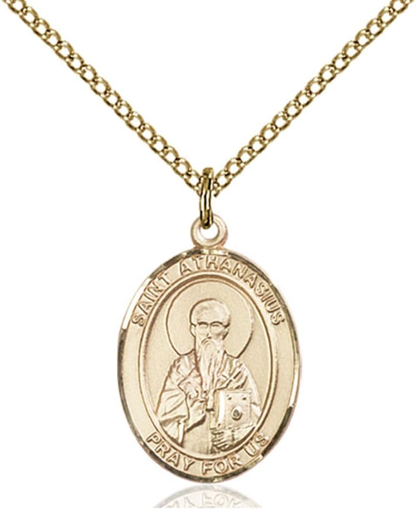 Gold Filled St. Athanasius Pendant