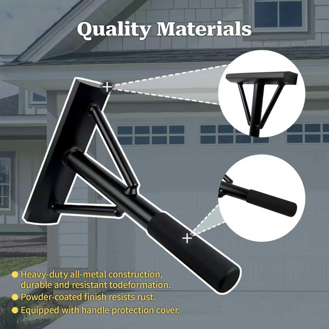 Heavy Duty Garage Door Track Repair Tool - 2.5kg Alloy Steel Anvil for Standard 2-Inch Vertical Roller Tracks, Professional Straightening & Maintenance Kit