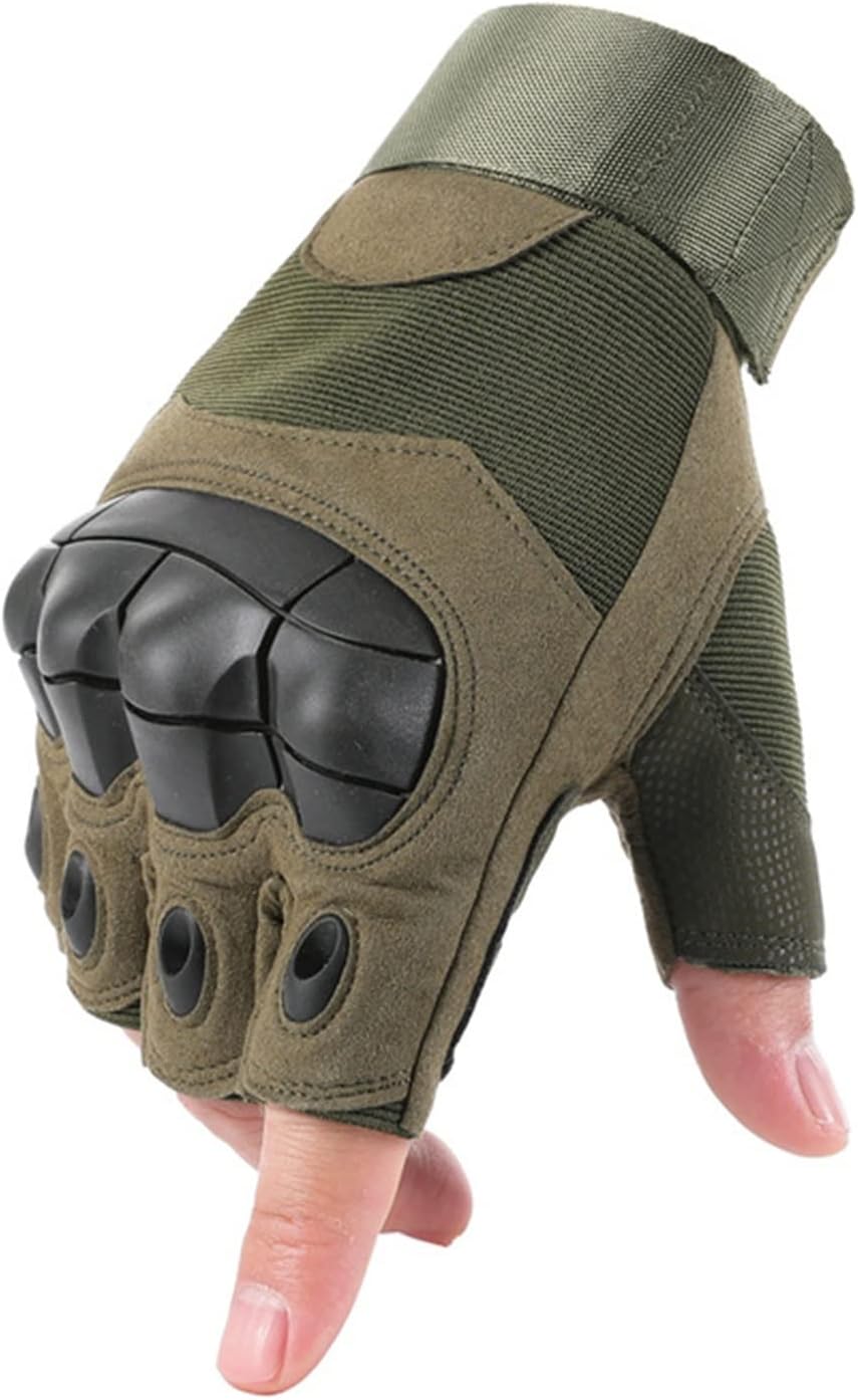 Fingerless Tactical Gloves Men Outdoor Half Finger Gloves Men's Training Sports Motorcycle Cycling Outdoor