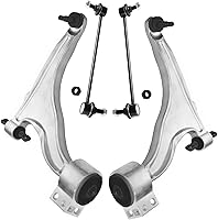 Vista 218 de Detroit Axle - Kit de brazos de control inferiores delanteros para Dodge Dart 2013, 2014, 2015, 2016, 2 brazos de control inferiores con ensamblaje