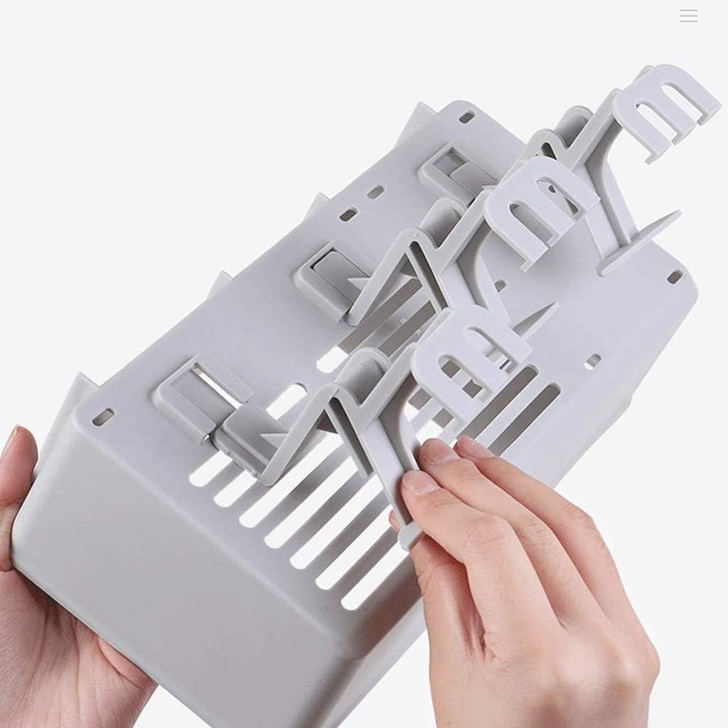 Toothbrush Holder Multifunctional Wall Mounted Bathroom Storage Organizer Anti-dust with Self-Adhesive Easily(3 Cups)