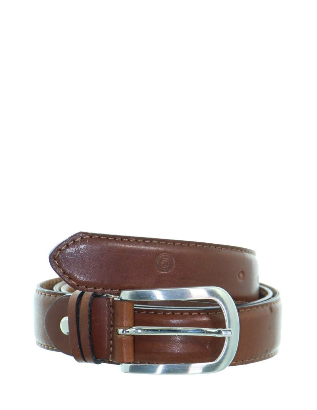 Serge BlancoLeather Belt Ref_49516 149 Cognac, Brown, One size