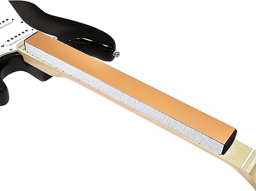 Miniatura 6 de Viga de nivelación de trastes de guitarra, haz de lijado nivelador de trastes de 16 pulgadas, herramienta profesional de reparación de bloques de