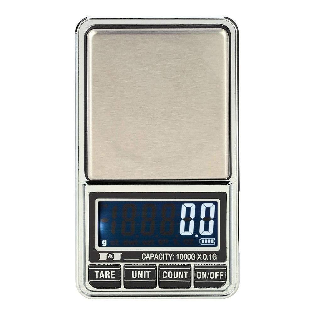 Balance électronique de Bijoux précise 1000G0 1G Mini balances numériques Balance de Poche Balanza Bijoux balances électroniques précision Joyeria Balance
