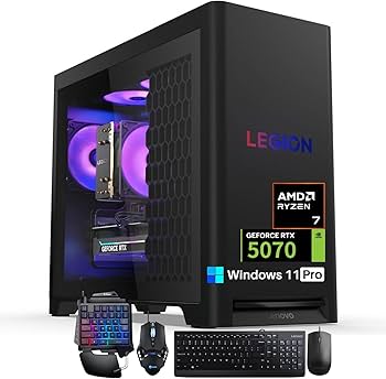 Lenovo デスクトップPC AMD Ryzen 5 32GB RAM Lenovo Legion Tower 5 Gaming Desktop AMD Ryzen 7 7800X3D 32GB