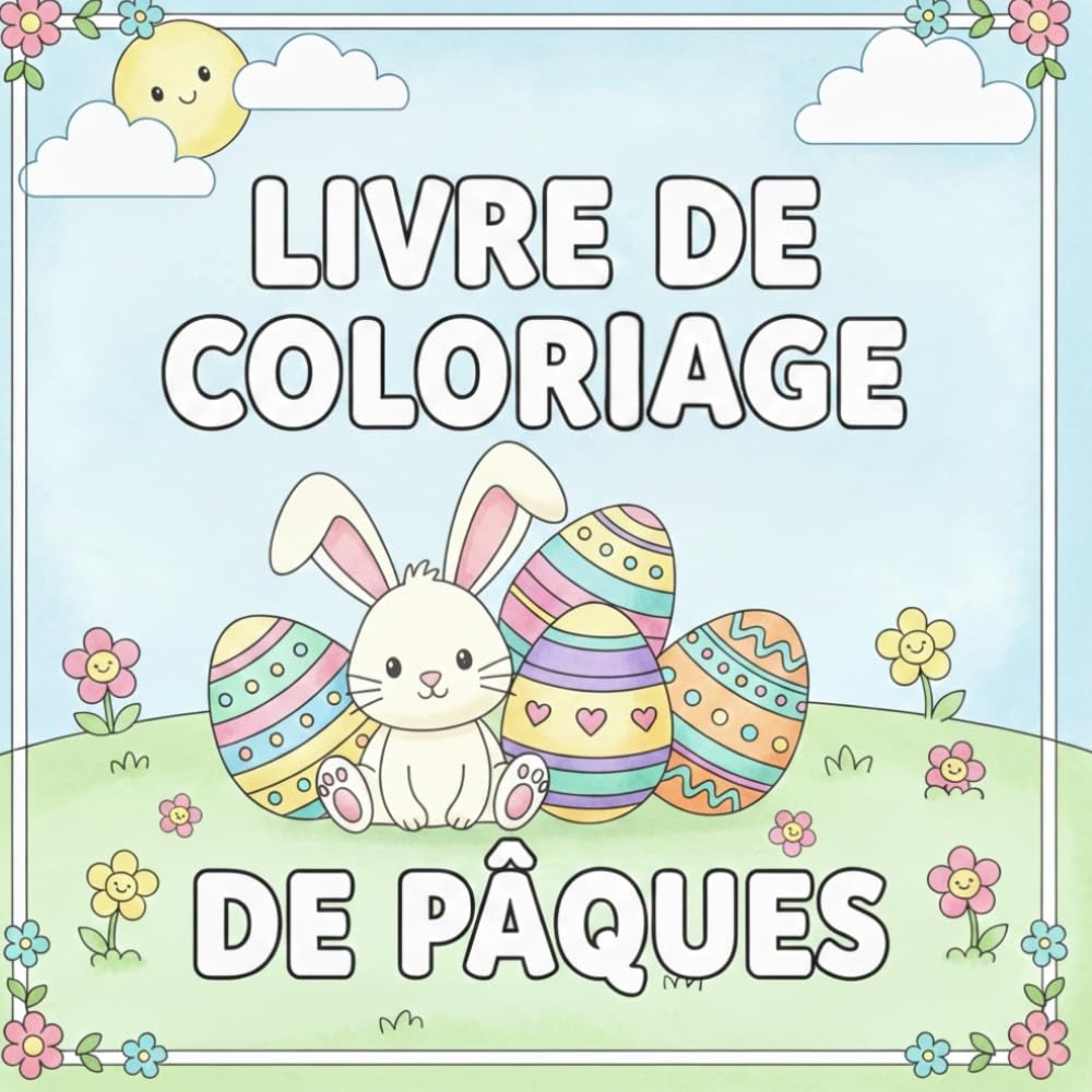 Livre de coloriage de Pâques