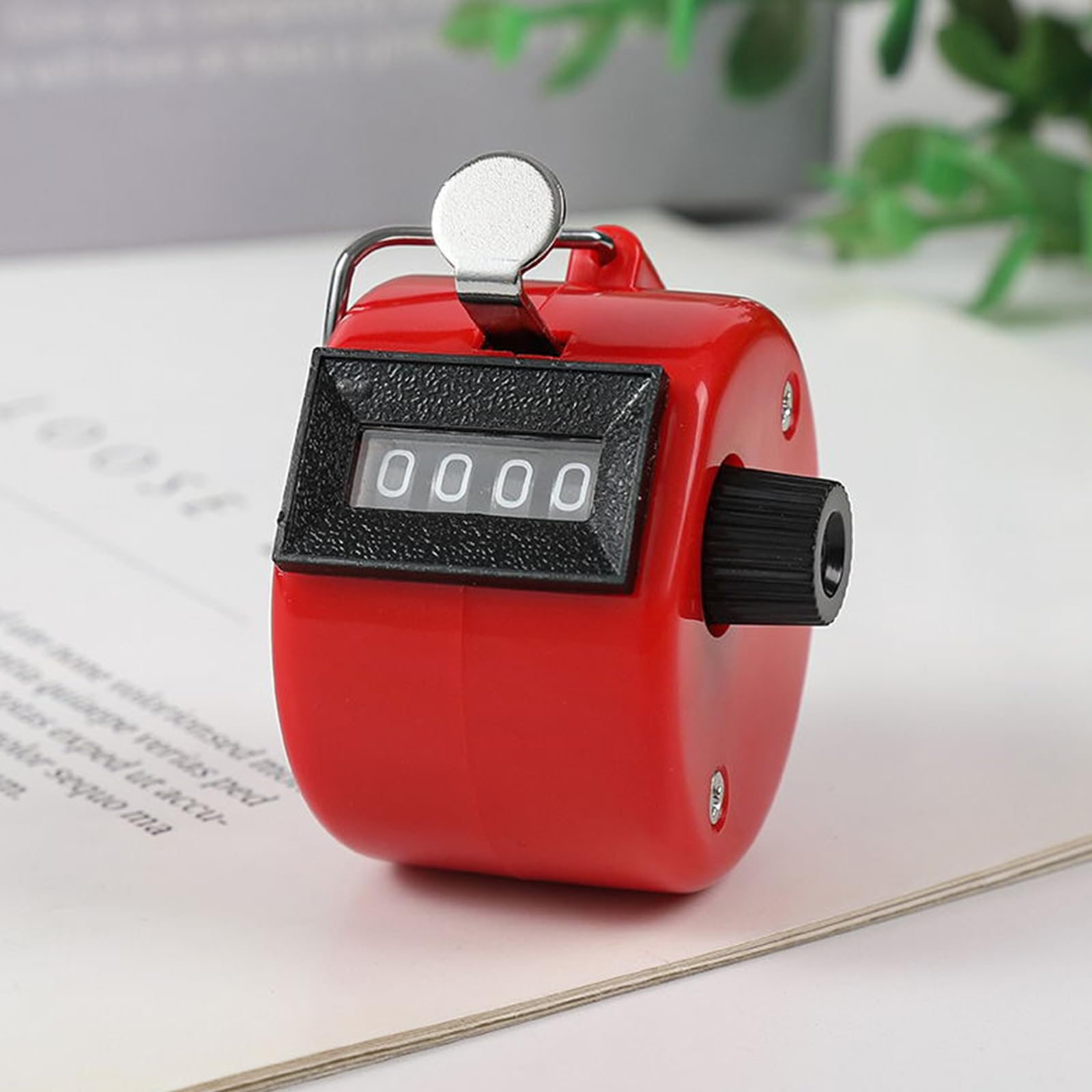 Contador de Clic de 4 Dígitos Manual Plástico ABS para Golf