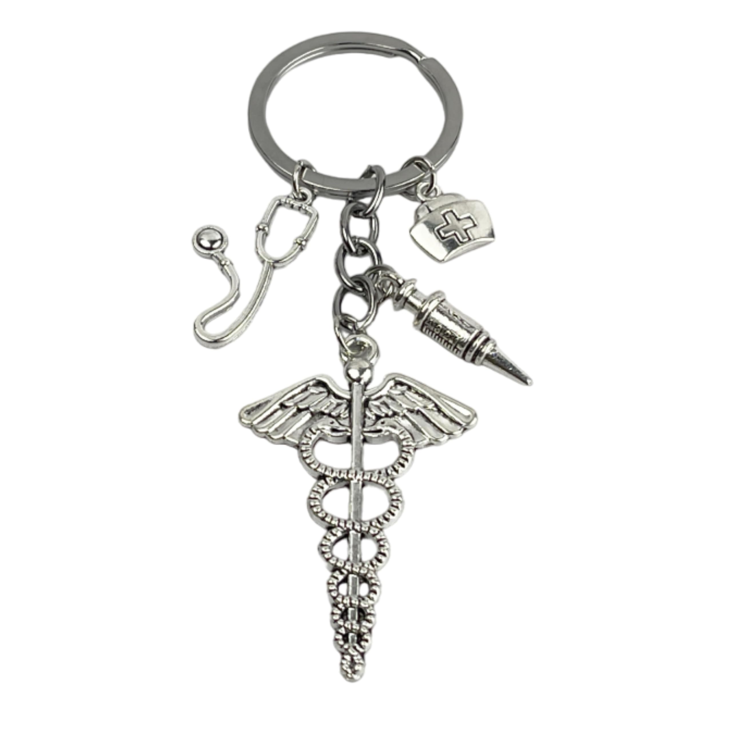 Portachiavi Per Infermiere Con Incisione "I'm A Nurse..." | Regalo Argento Inossidabile - 2