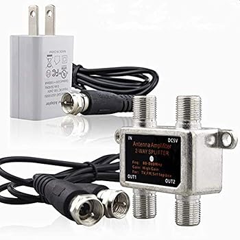 Premium Hd Tv Antenna Amplifier With 15 Db Gain And Ultra Low Noise