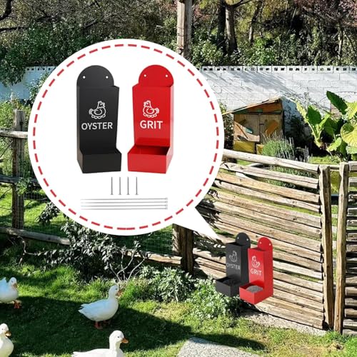 Distributeur de nourriture anti-déversement et robuste pour volailles