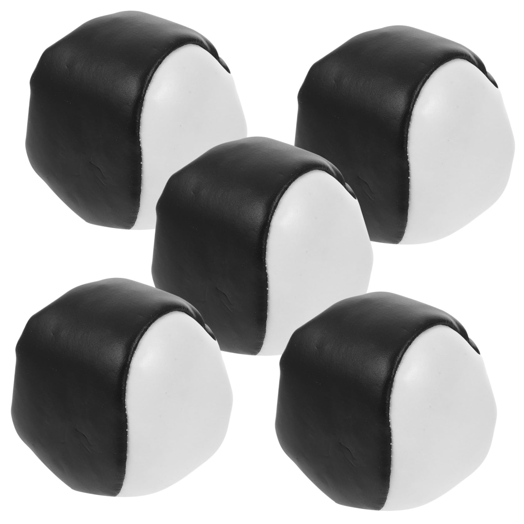 BESTonZON Bean Bag Game for Boys and Girls 5 Pack Small Bean Bags Juggling Bean Bags Toss Games PVC Material Outdoor Activity