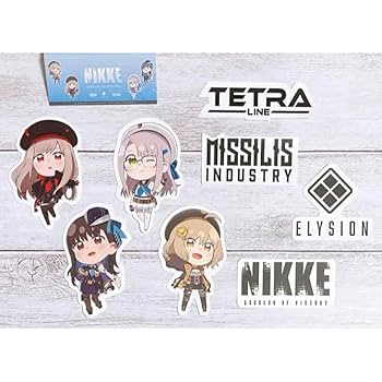 Amazon.co.jp: 勝利の女神 NIKKE ステッカーセット ラピ アニス