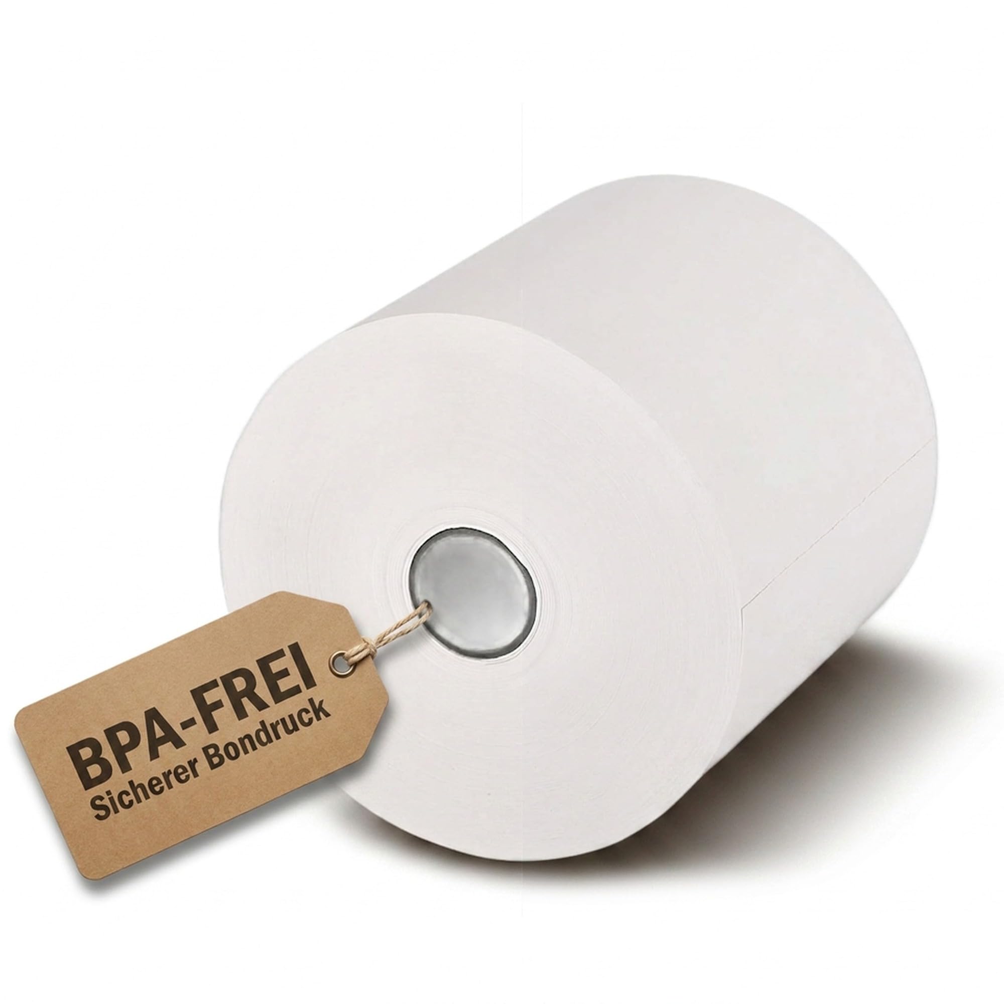 KK Verpackungen Thermorollen 57mm x 50m x 12mm | 400 x Rollen Bonrollen Ø63mm | BPA frei 55g/m² Thermopapier | Kassenrollen für Registrierkassen & Kassensysteme | Thermobonrollen
