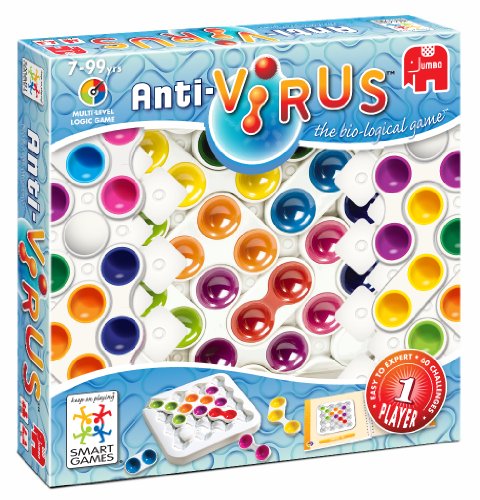 Jumbo 17538 - Smart Games Antivirus, Juego de lógica para 1 Jugador
