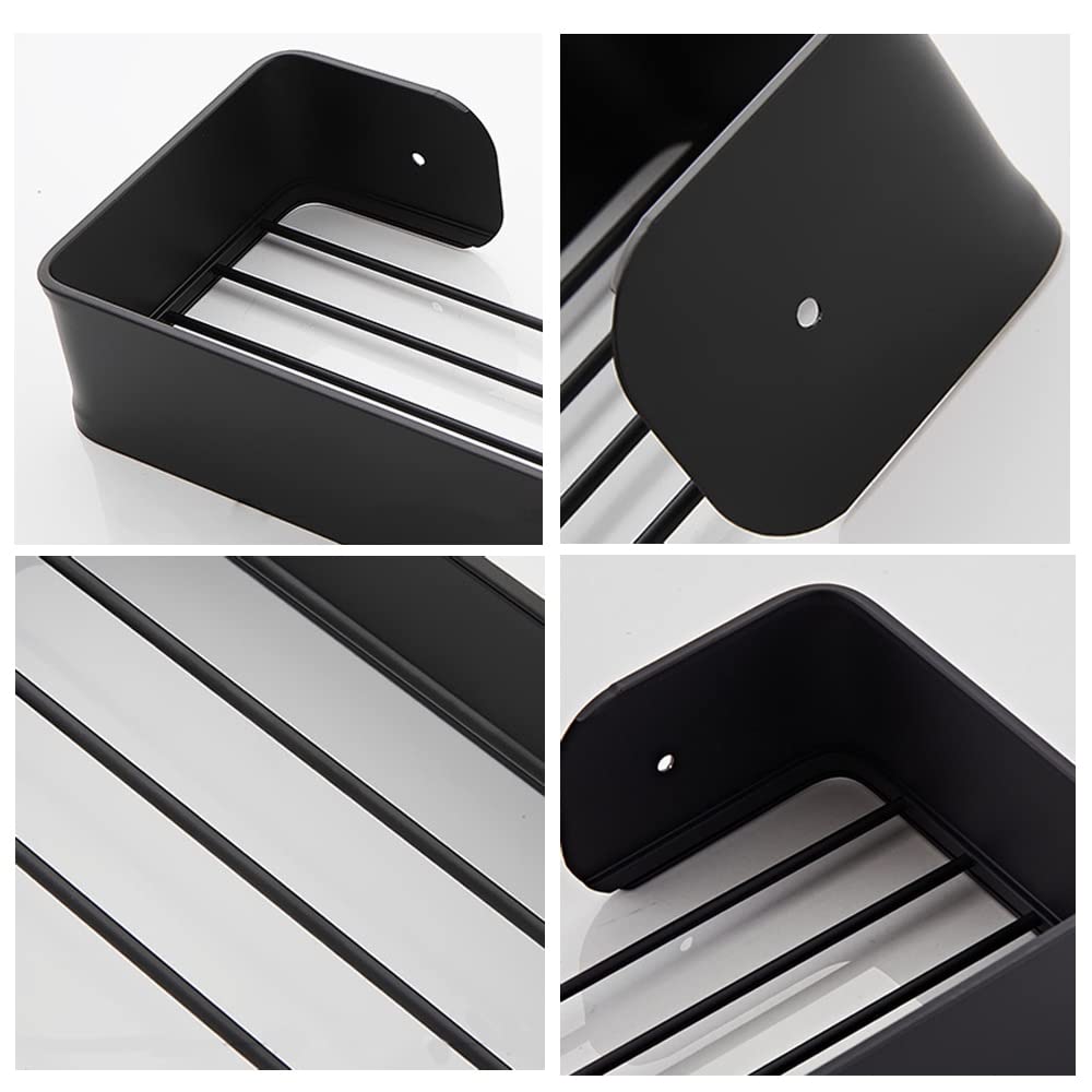 Estantes de baño exquisitos Estante de baño para carrito de ducha, estante de almacenamiento de champú para ducha de pared, soporte de papel higiénico, estante de drenaje Estante organizador de baño d