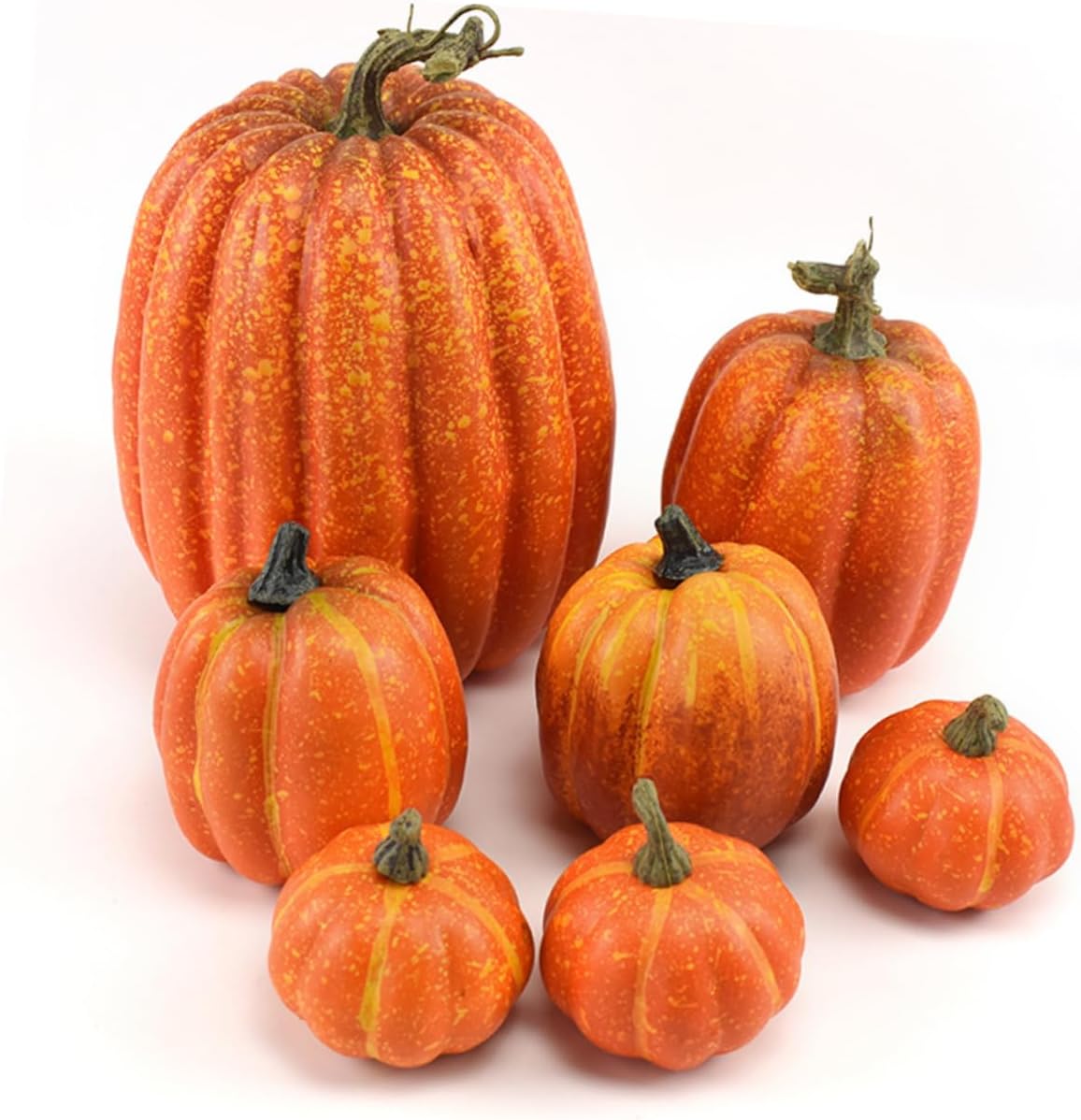 Artificial Pumpkins Mini Pumpkins for Halloween Foam Model Decorations for Party