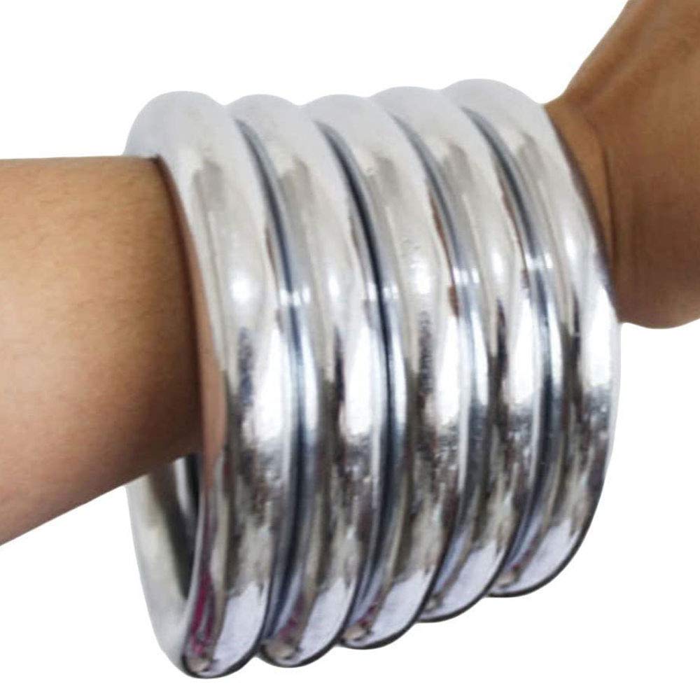 Wing Chun Lot de 2 anneaux d'entraînement en acier inoxydable – Arts martiaux chinois Hung Kuen Kung Fu Arts martiaux Métal Lot de 2 anneaux de bras en acier massif inoxydable Accessoires de