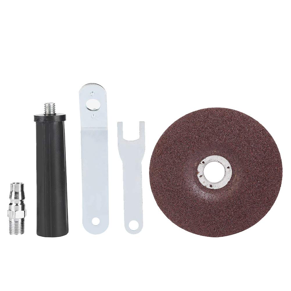 Akozon Amoladoras angulares neumático 4 pulgadas 11000 rpm Lijadora de lijado Amoladora en ángulo Pulidora Pulido