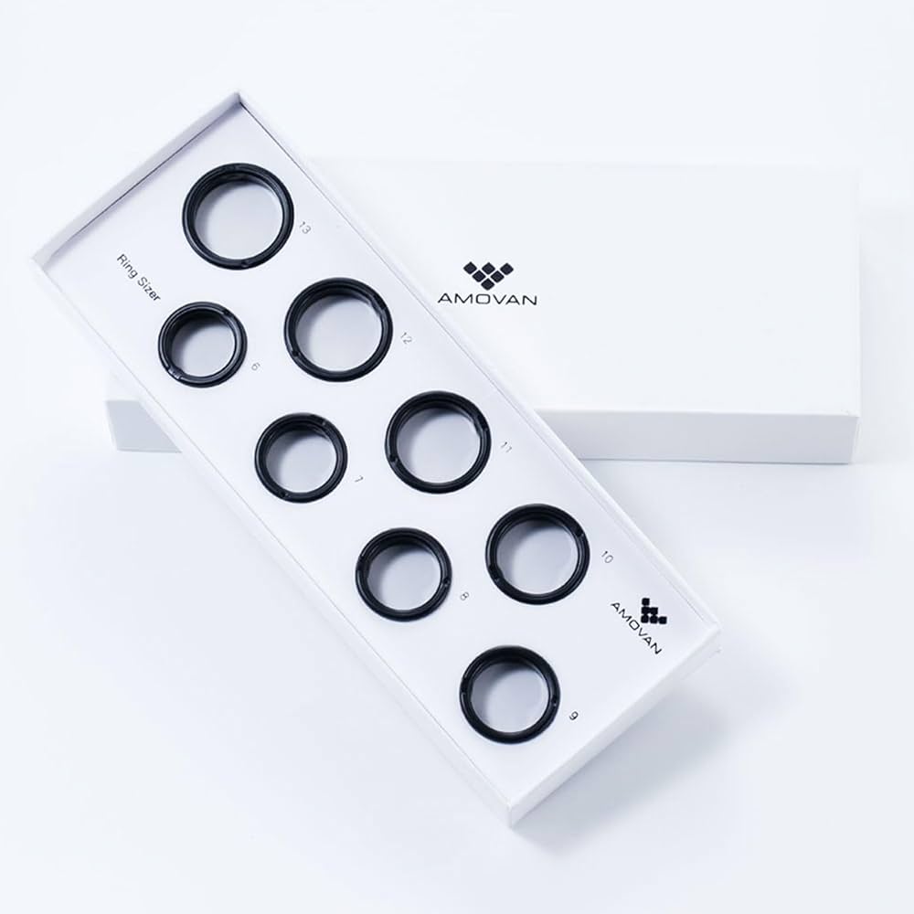 Amazon.com: AMOVAN Ring Sizing Kit - Used to Measure The US
