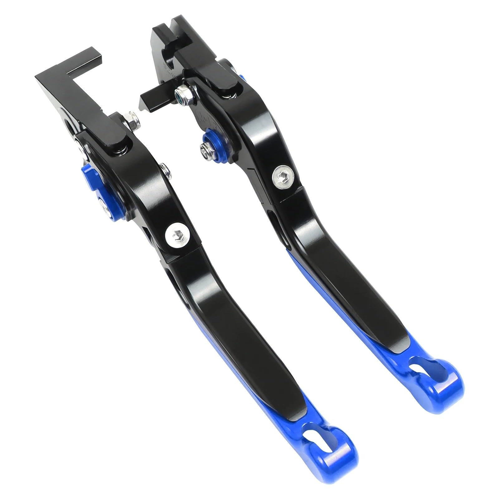 Ublnodk B Motorbike Rake Clutch Levers For Trident 660 2020-2023 Cnc Adjustable Folding Extendable Rake Clutch Lever Motorcycle Accessories(B)