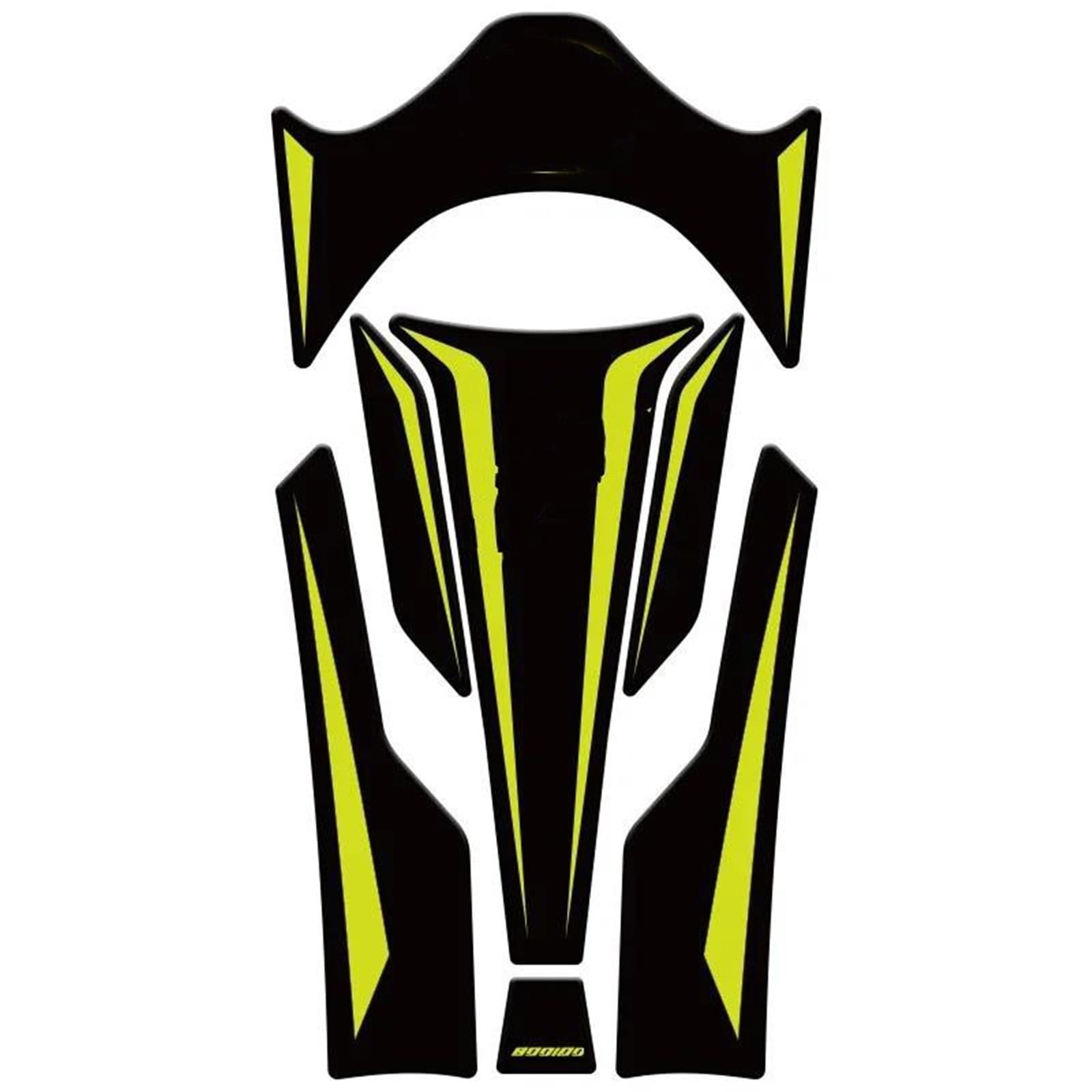 Pegatina protector lateral tanque combustible CFMOTO 800MT moto oro 6