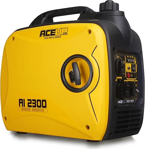 Aceup Energy 2000W Groupe Electrogene Silencieux, Générateur Onduleur à Essence