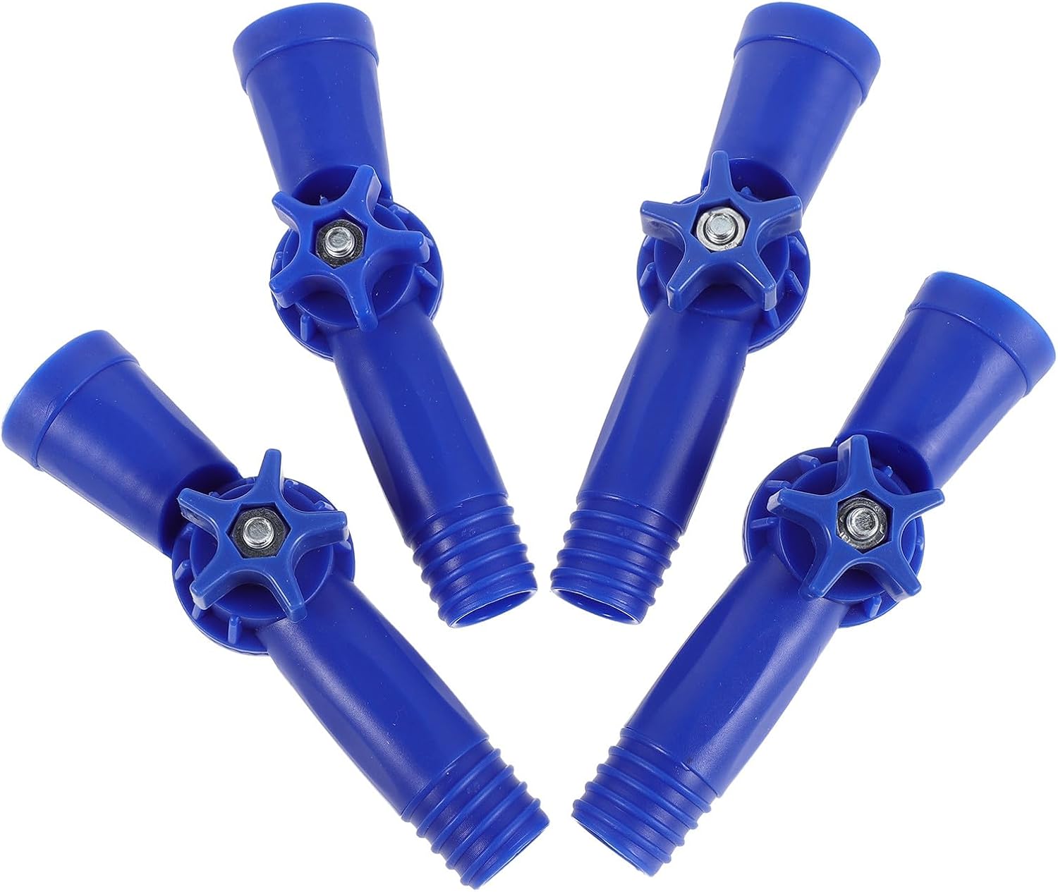 Operitacx 4pcs Extension Pole Angle Adapter - Adjustable Universal Joint Angle Adaptor - 0.8'' Outer Thread Broom Telescoping Extension Rod Attachments for Home